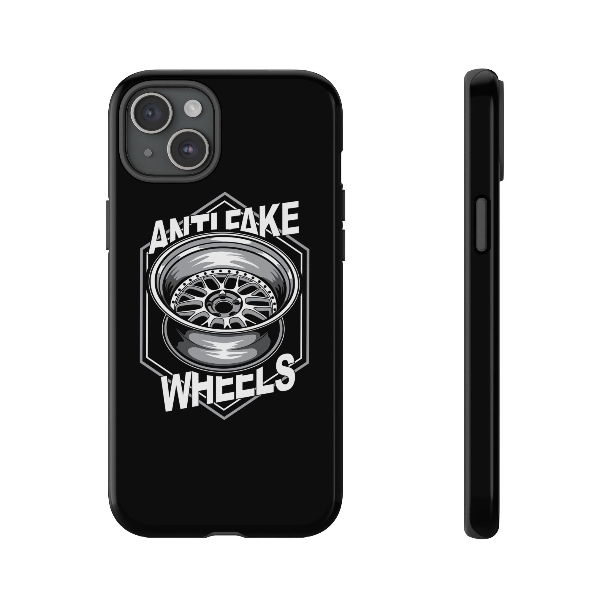 Anti Fake Wheels VSXX Phone Case for iPhone 15 Pro Max