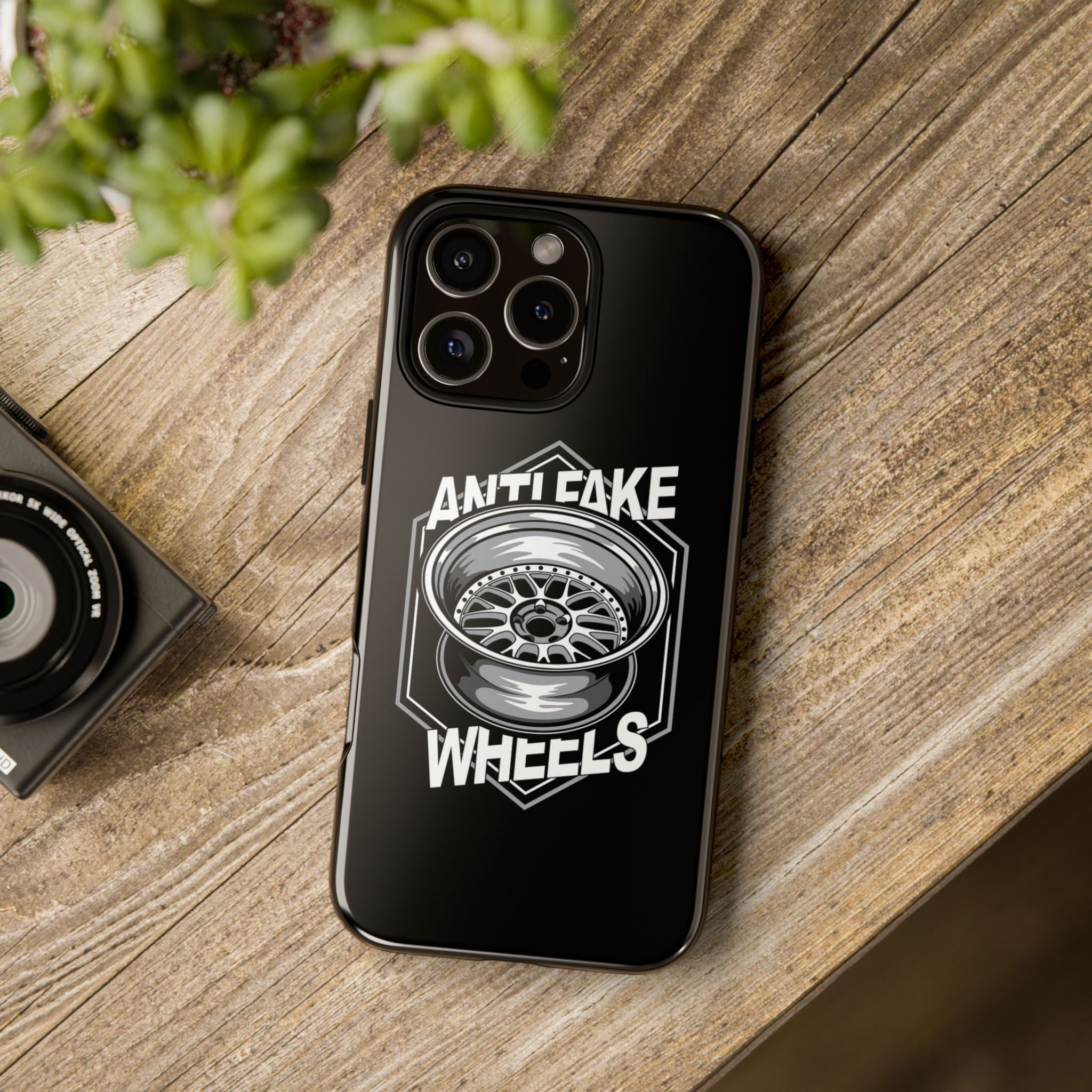 Anti Fake Wheels VSXX Phone Case for iPhone 16 Pro Max