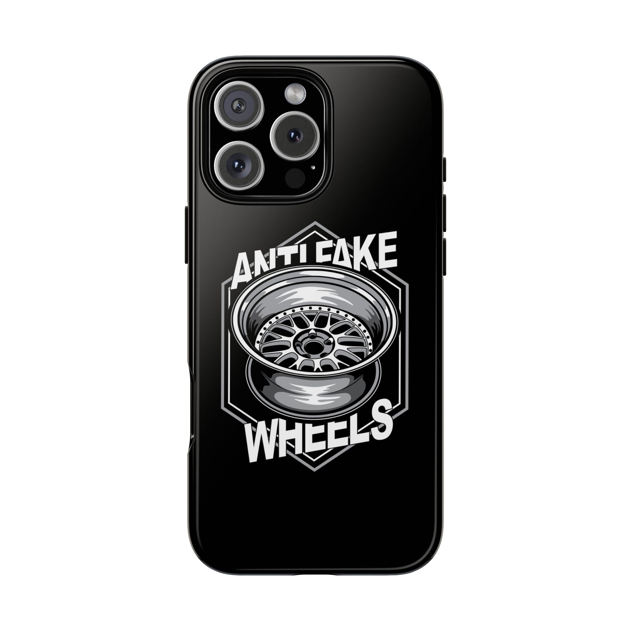 Anti Fake Wheels VSXX Phone Case for iPhone 16 Pro Max
