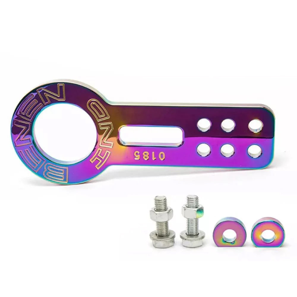 BENEN front tow hook in neochrome.