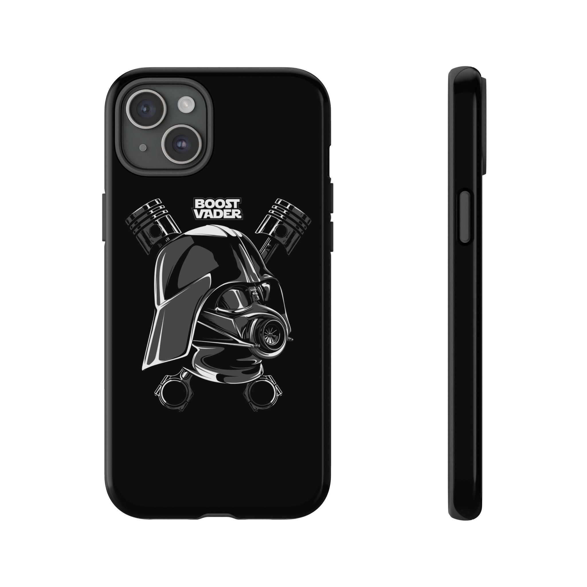 Boost Vader Phone Case for iPhone 15