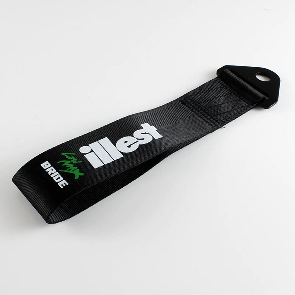 Bride illest tow strap in black.