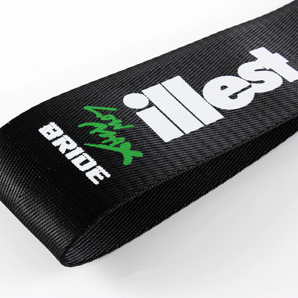 Bride illest tow strap in black.