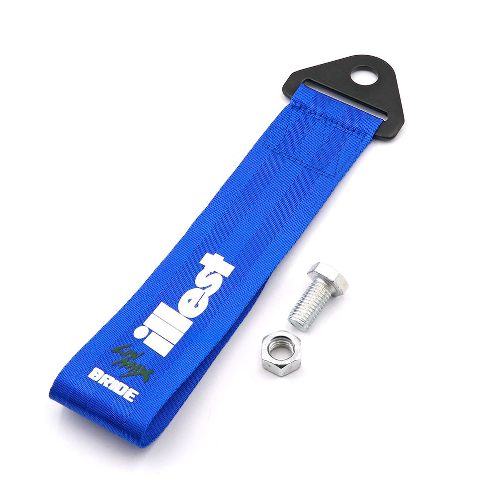 Bride illest tow strap in blue.