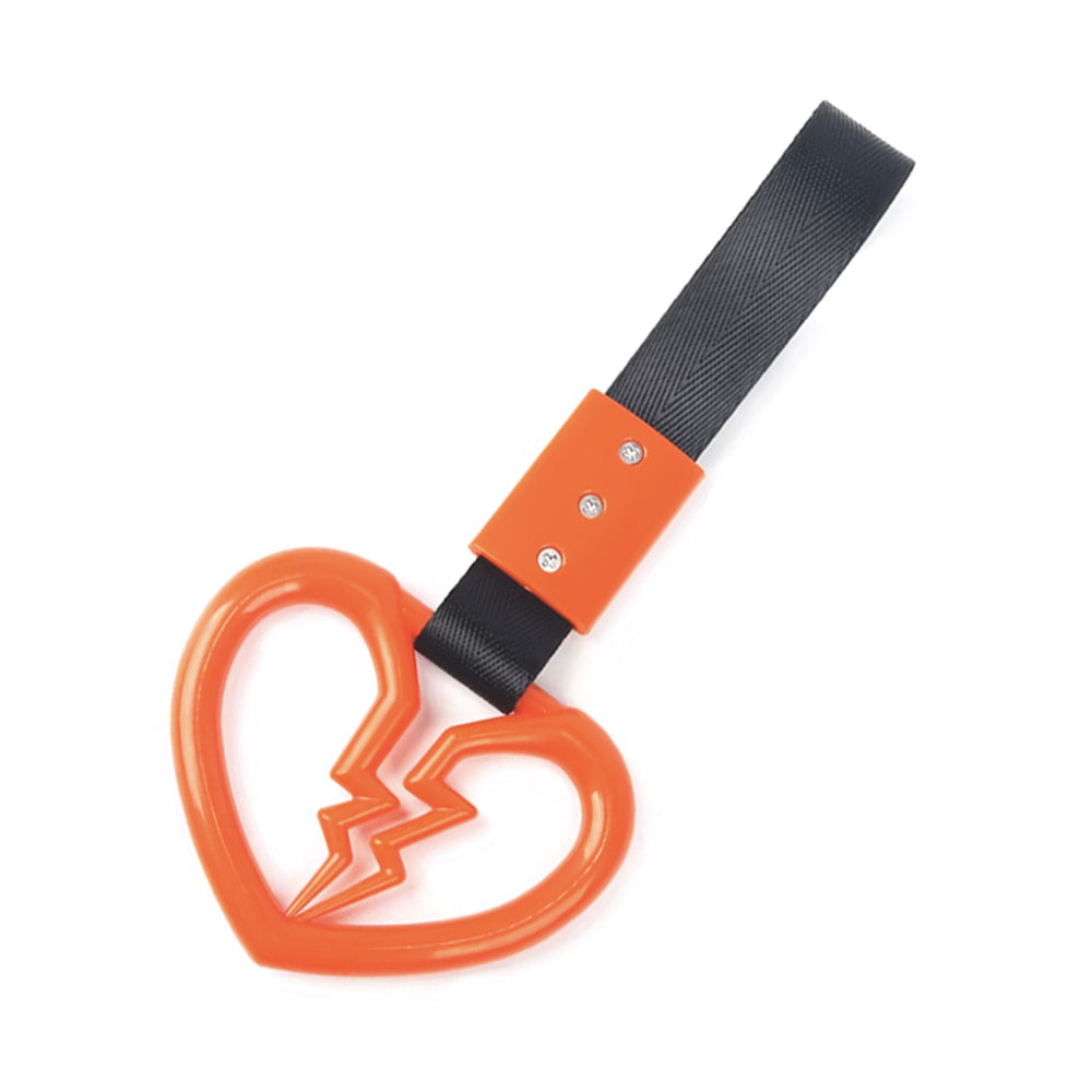 Broken Heart Tsurikawa in orange color.