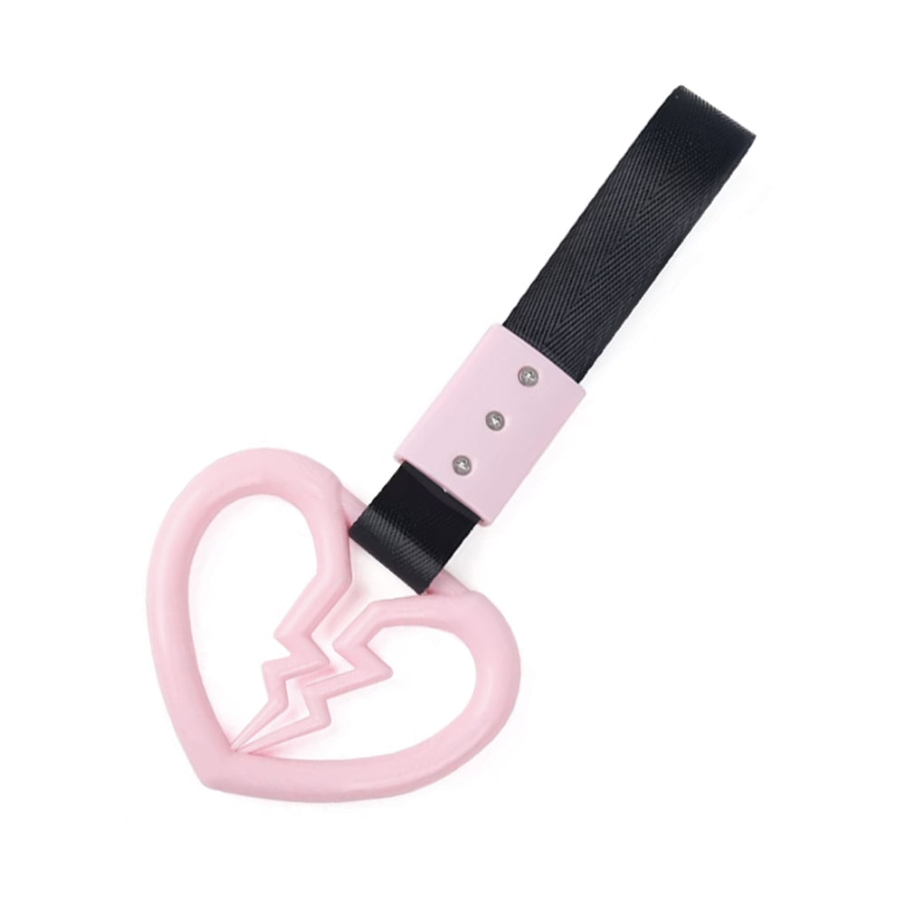 Broken Heart Tsurikawa in pink color.