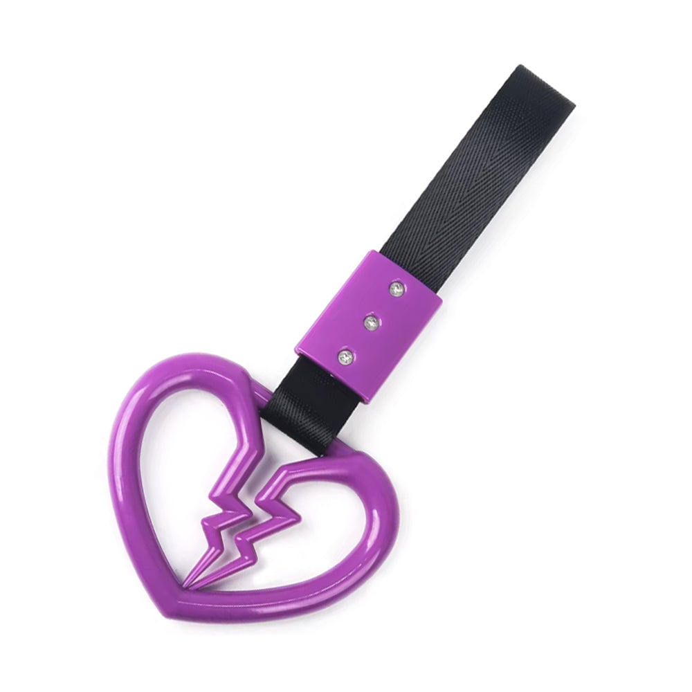 Broken Heart Tsurikawa in purple color.