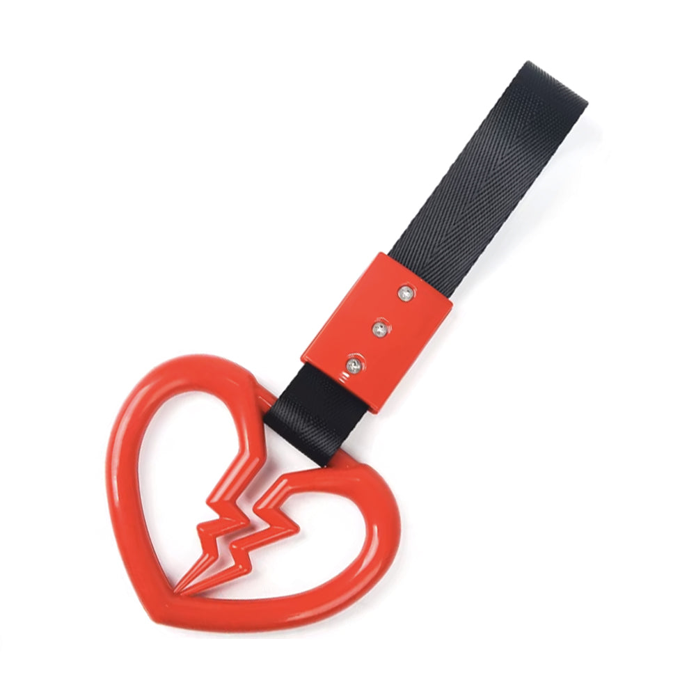 Broken Heart Tsurikawa in red color.