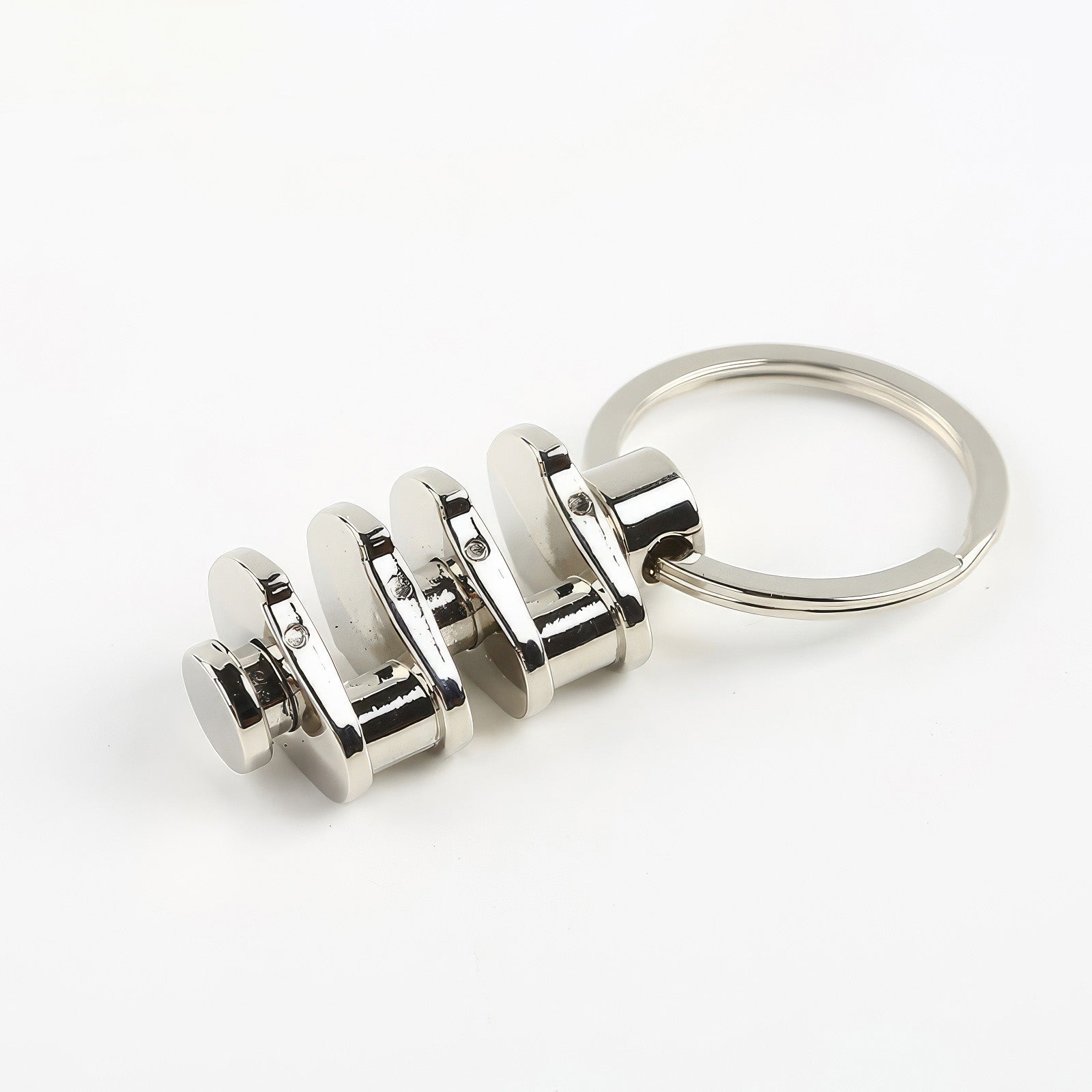 Car Crankshaft Keychain.