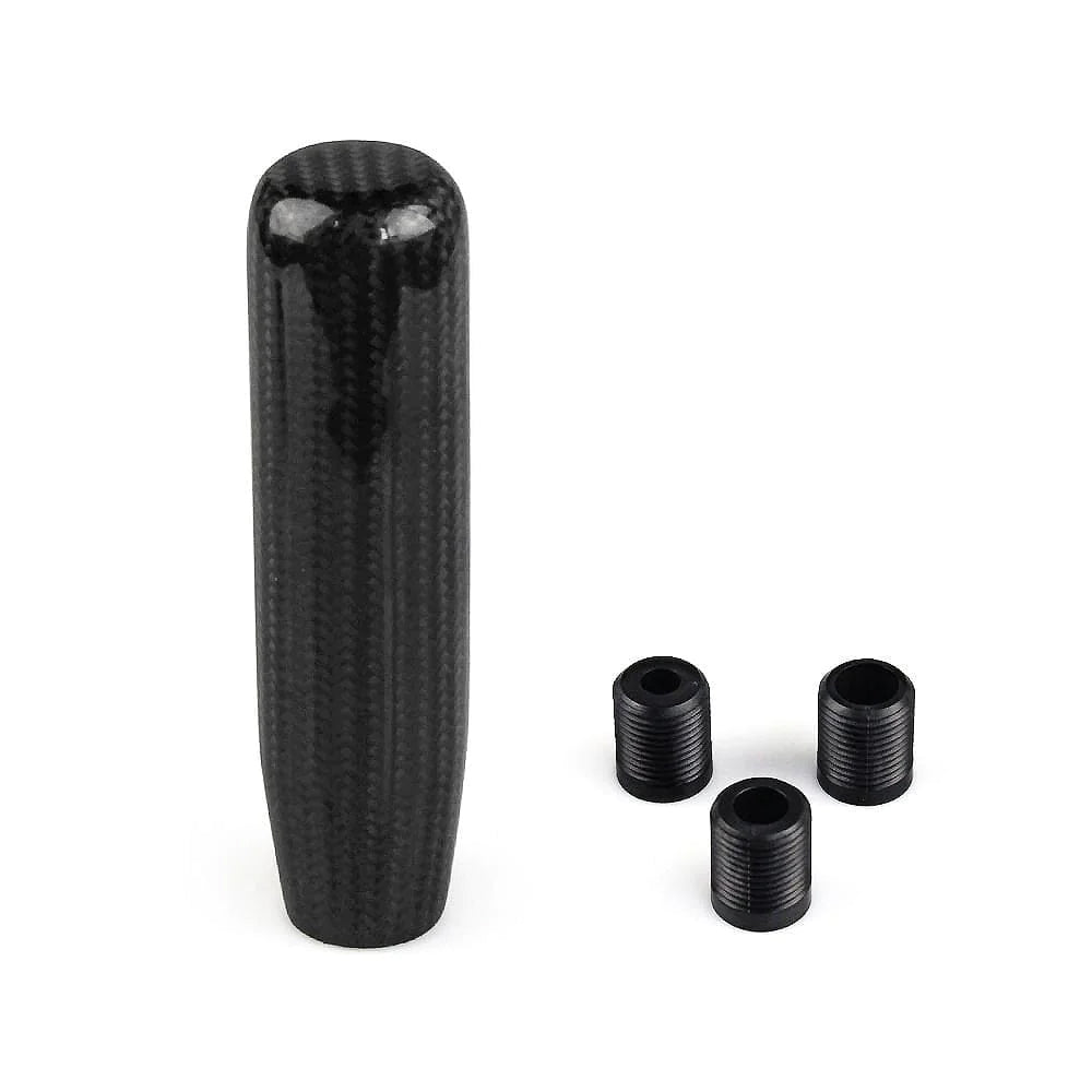 Carbon fiber shift knob universal black.