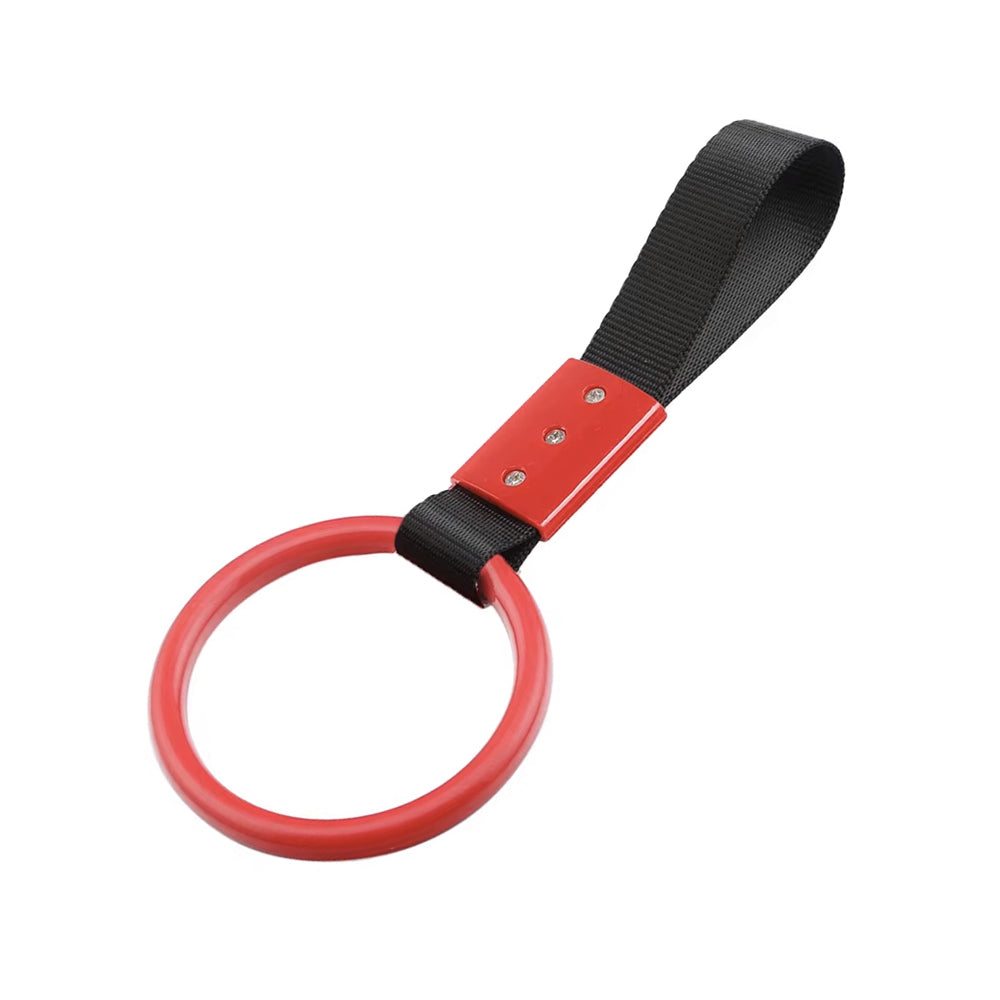 Classic Ring Tsurikawa Drift Charm in red.