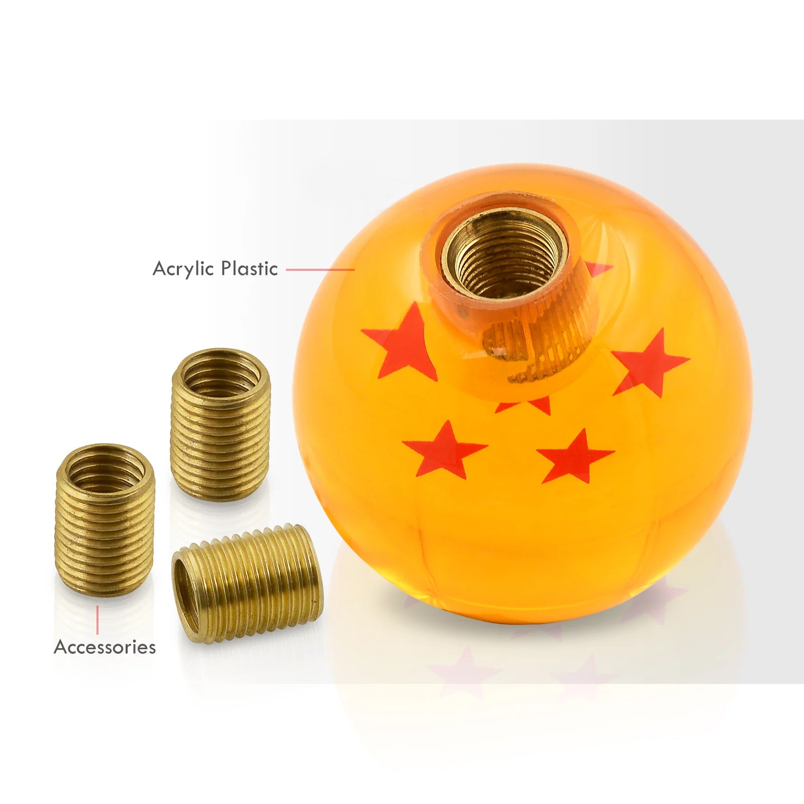 Dragon Ball gear shift knob 6 stars.