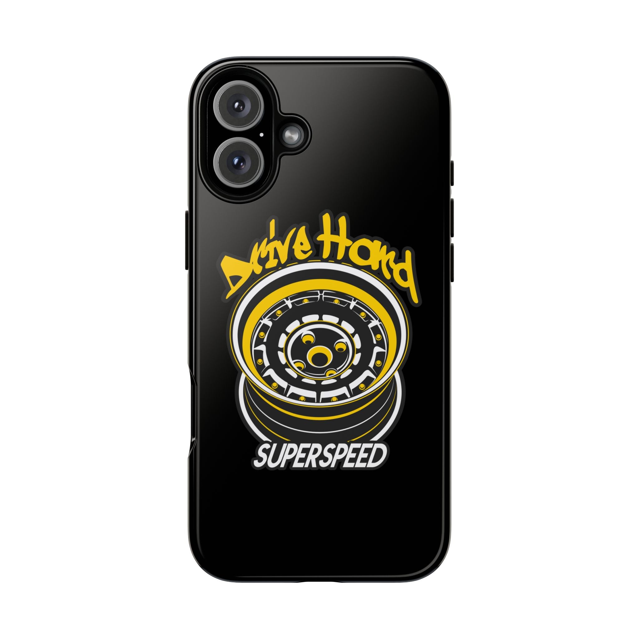 Drive Hard Phone Case for iPhone 16