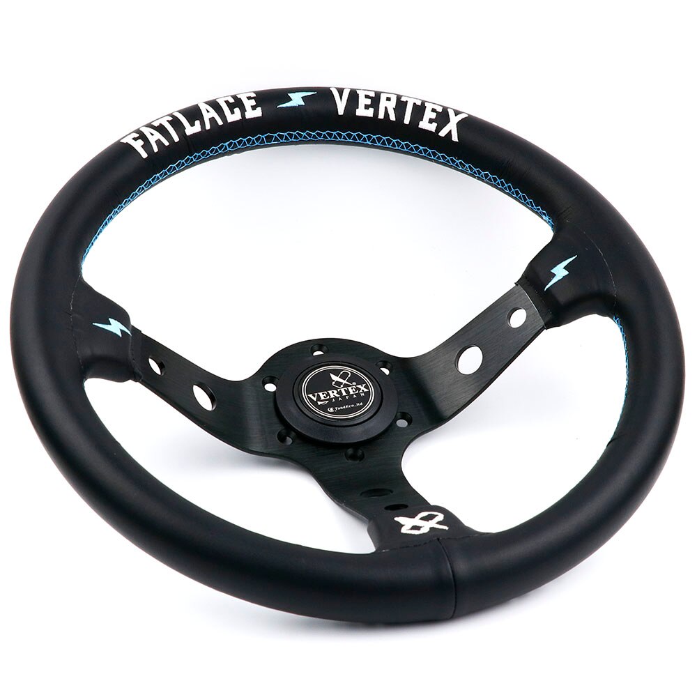 Fatlace x Vertex The Fast Life Steering Wheel 13 inch.