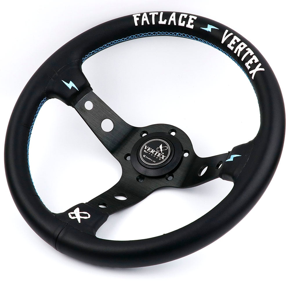 Fatlace x Vertex The Fast Life Steering Wheel 13 inch.