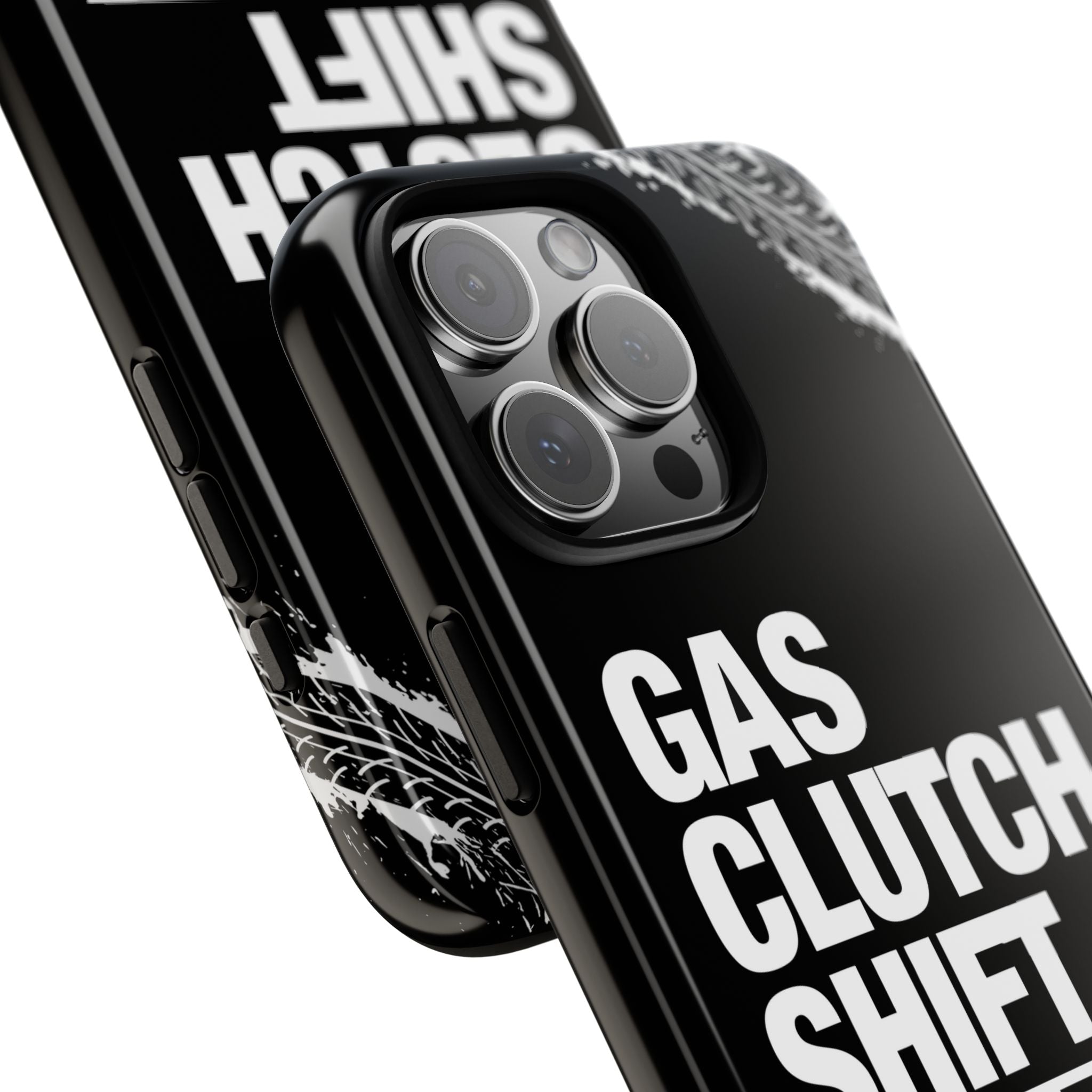 Gas Clutch Shift Repeat Phone Case for iPhone 16 Pro Max