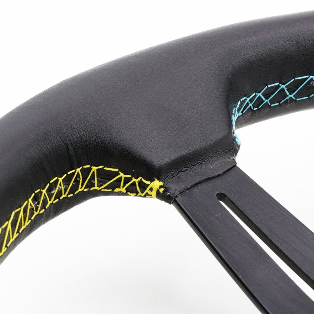 GReddy GPP Leather Steering Wheel 14 inch.