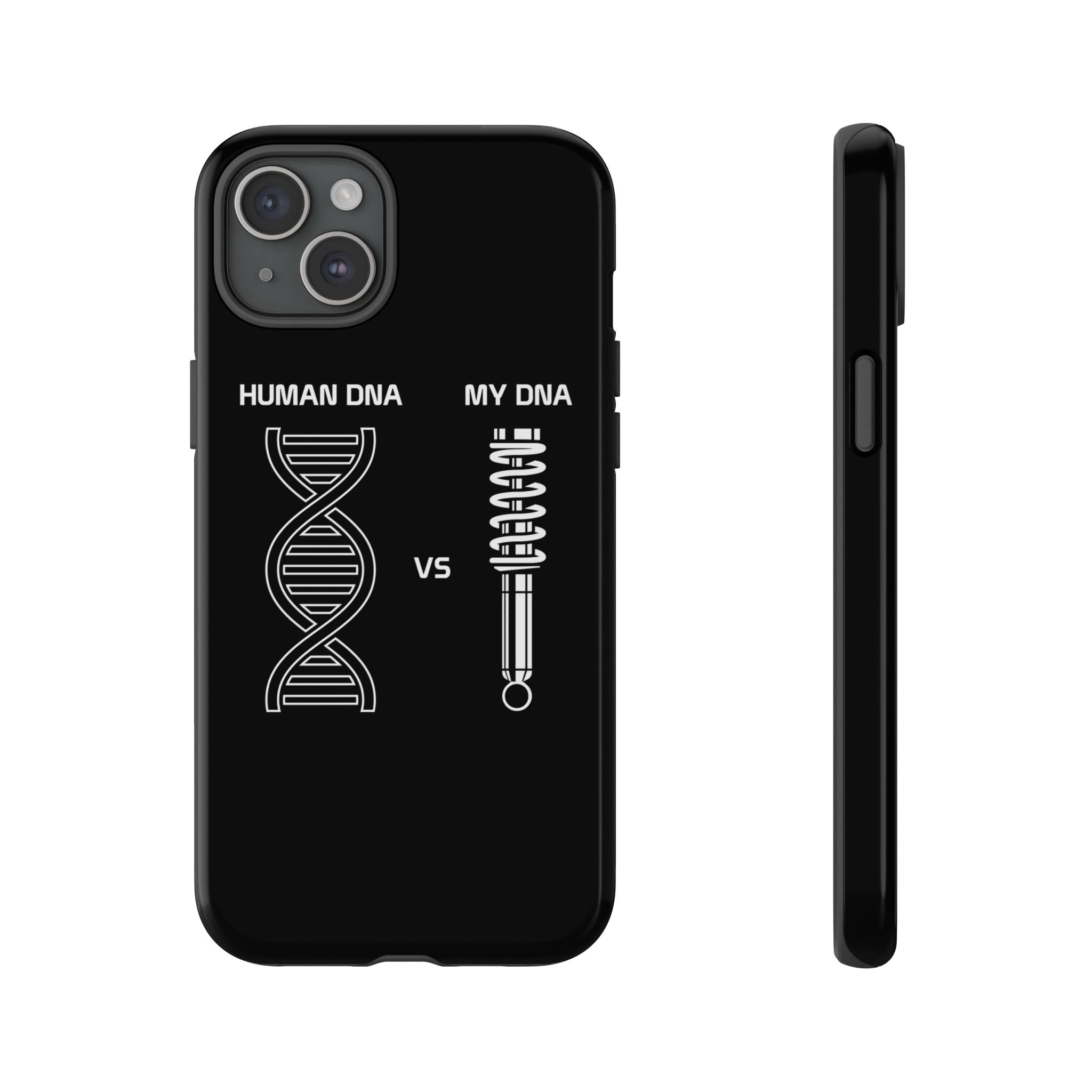 Human DNA vs My DNA Phone Case for iPhone 15