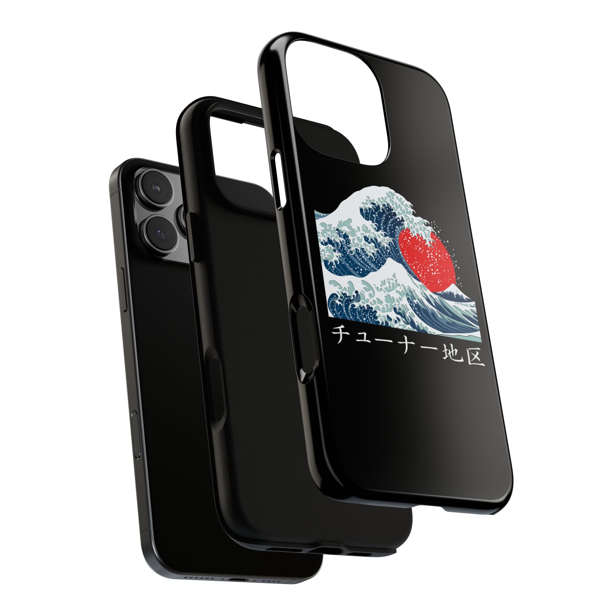 Japanese Waves Phone Case for iPhone 16 Pro Max