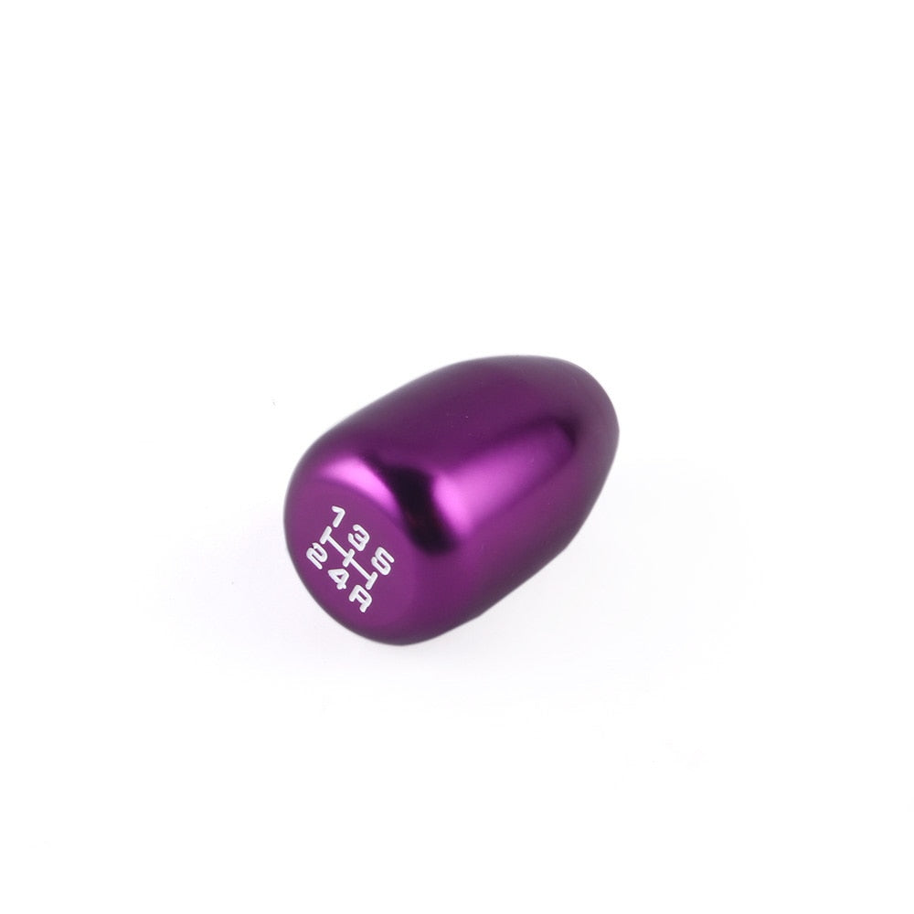 JDM 5 speed gear shift knob in purple.