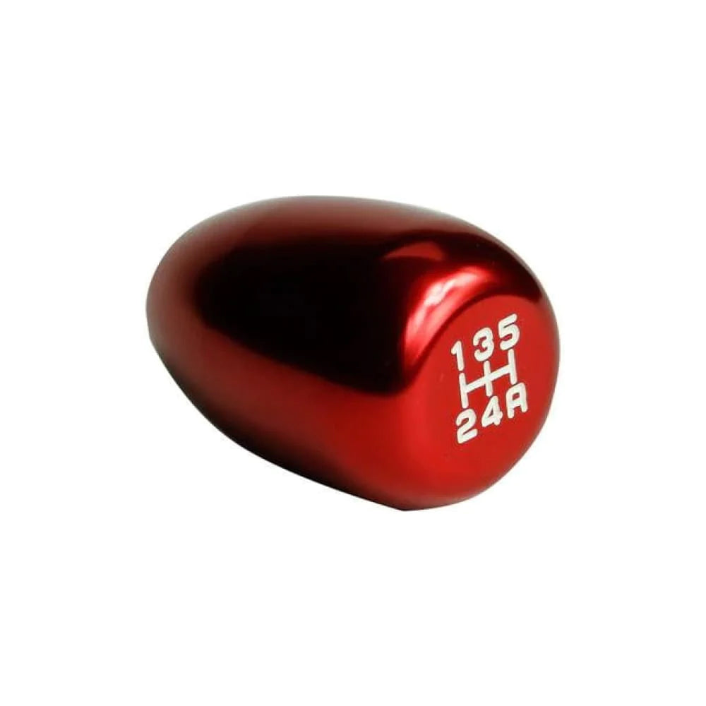 JDM 5 speed gear shift knob in red.