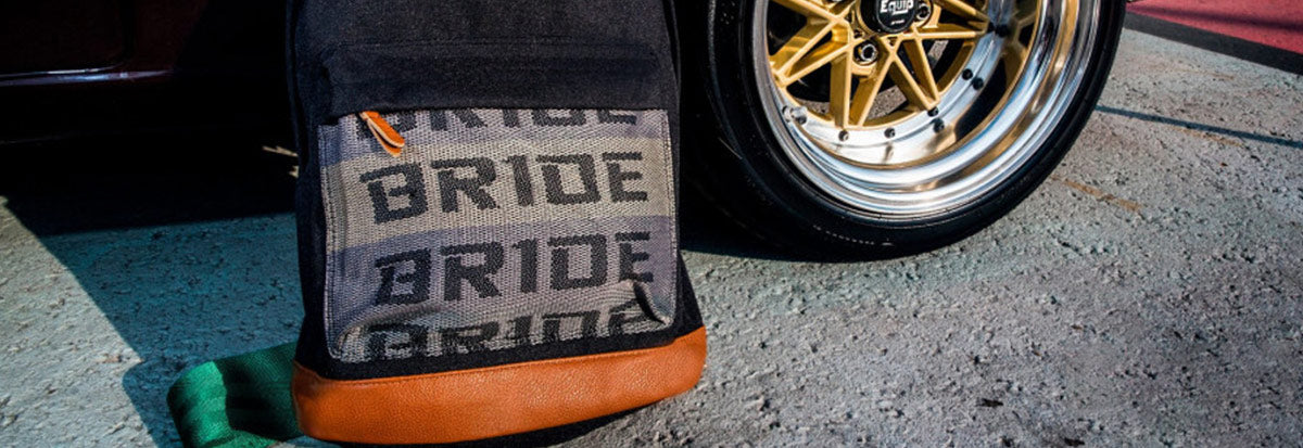 Bride racing backpacks collection.