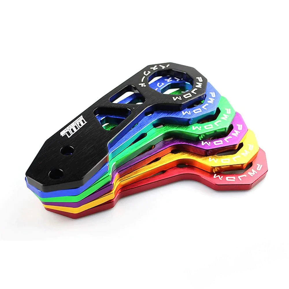 JDM rear tow hooks in all colors.