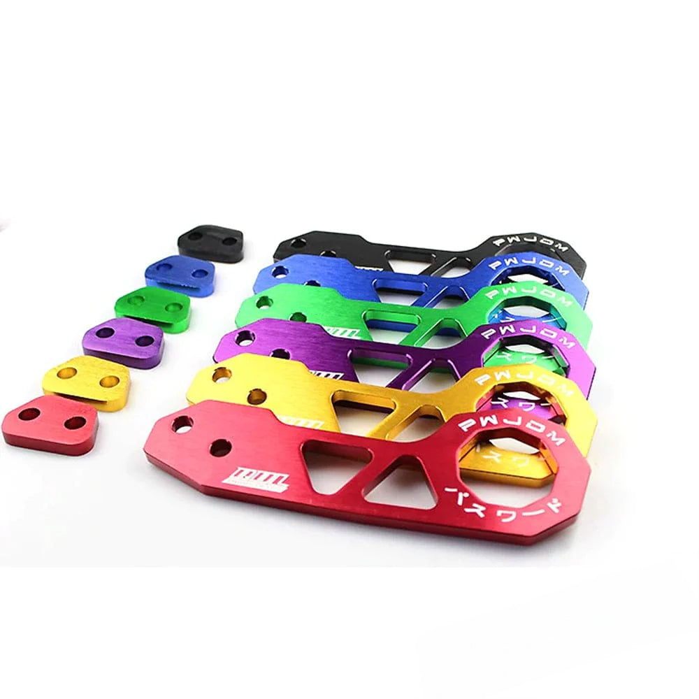 JDM rear tow hooks in all colors.