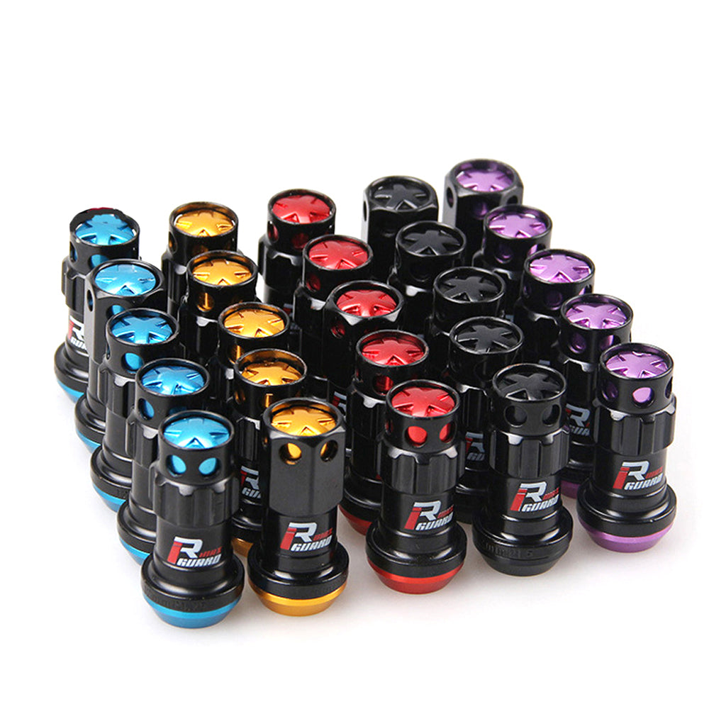 MaxGuard R40 Style Racing Lug Nuts in all colors.