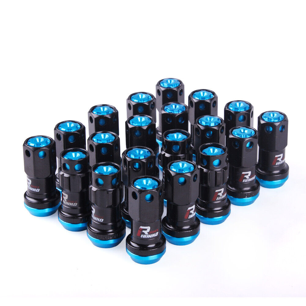 MaxGuard R40 Style Racing Lug Nuts in blue.