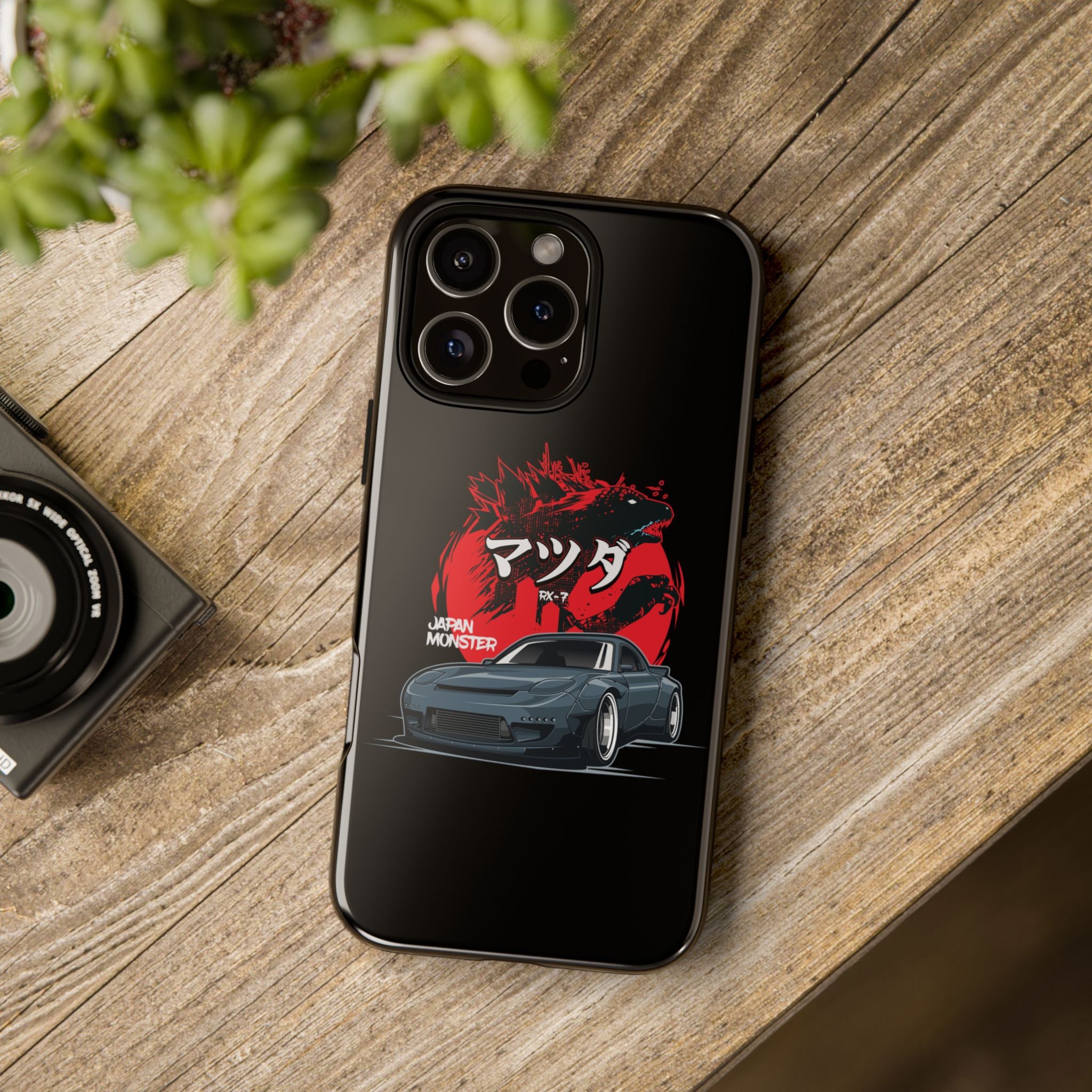 Mazda RX-7 Japan Monster Phone Case for iPhone 16 Pro Max