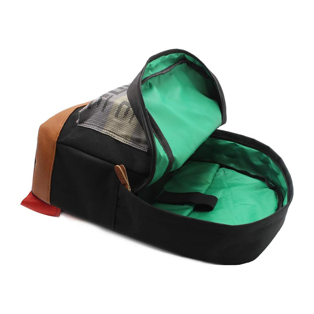 Mugen Bride Backpack with red racing harness straps.