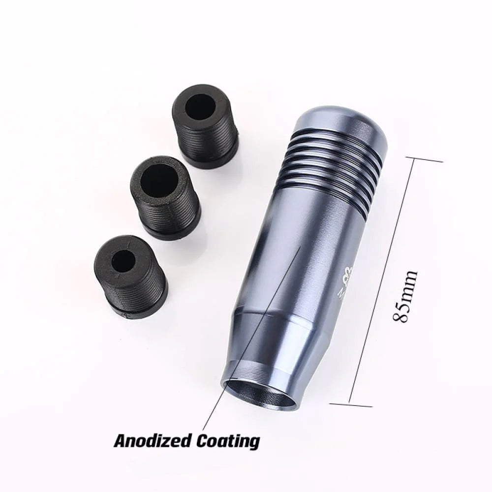 Mugen power JDM gear shift knob in grey.