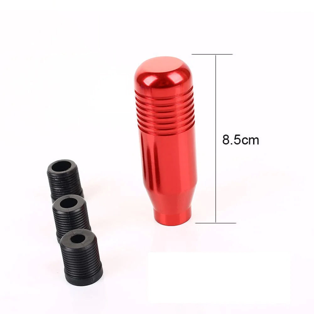 Mugen power JDM gear shift knob in red.