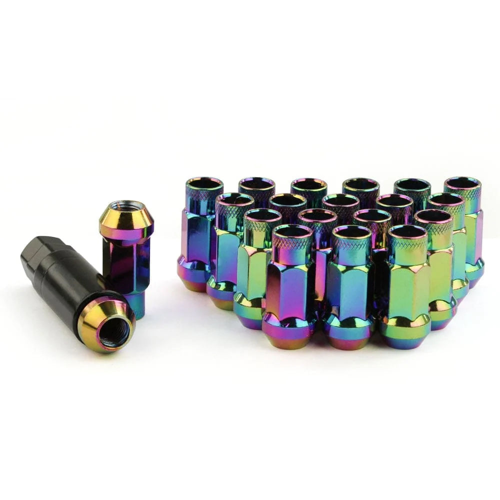 Muteki SR48 Lug Nuts in neochrome.