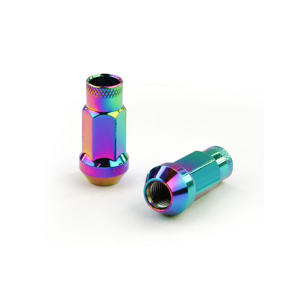 Muteki SR48 Lug Nuts in neochrome.