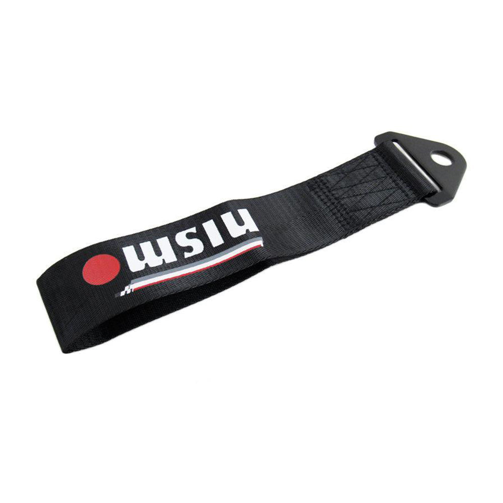 Nismo tow strap in black.