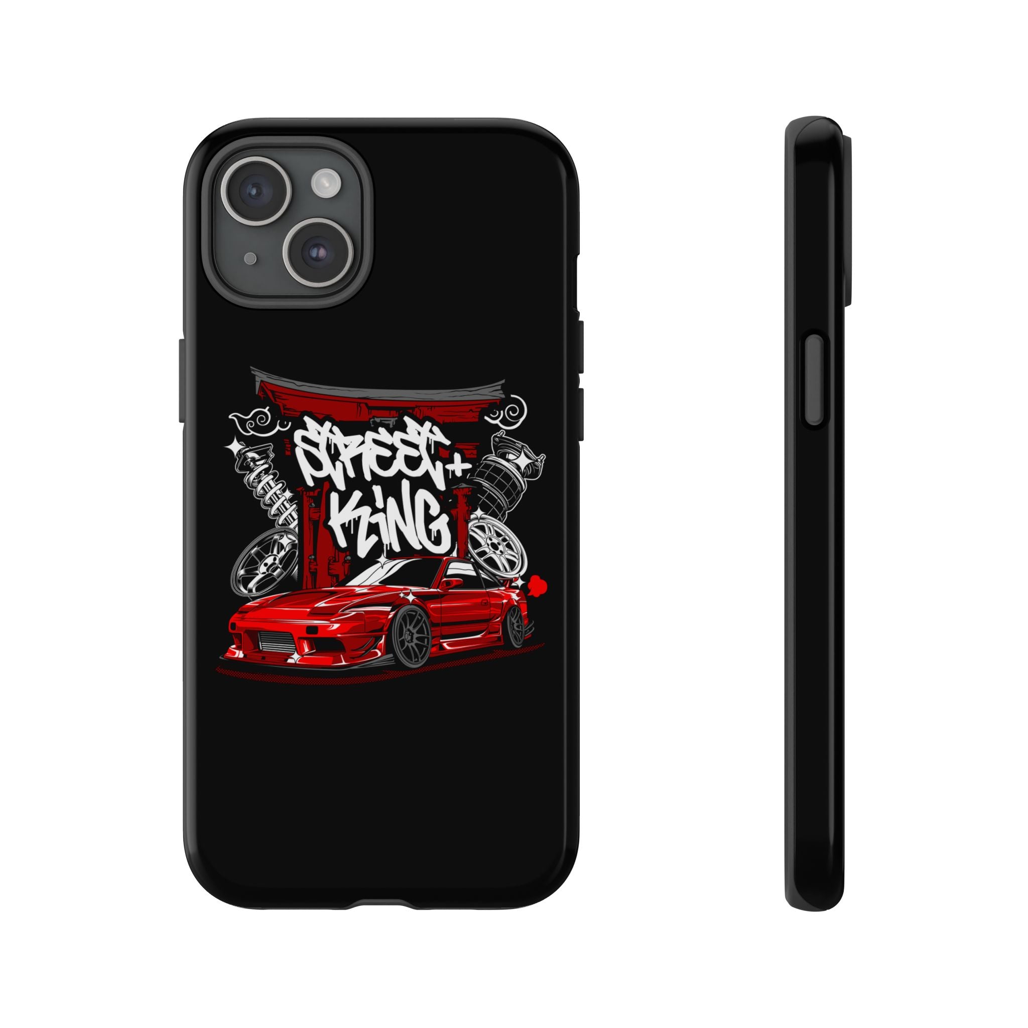 Nissan 180SX S13 Street King Phone Case for iPhone 15