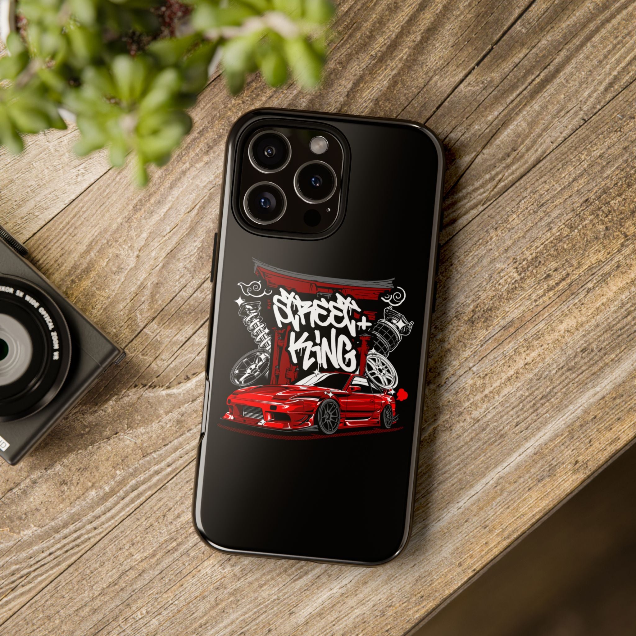 Nissan 180SX S13 Street King Phone Case for iPhone 16 Pro Max