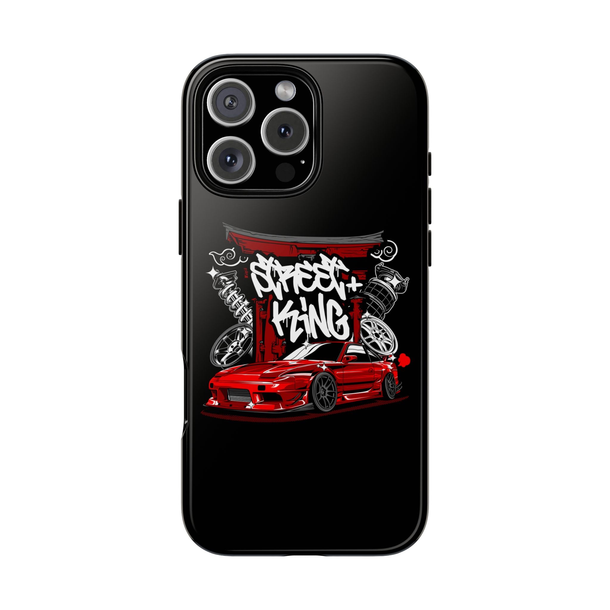 Nissan 180SX S13 Street King Phone Case for iPhone 16 Pro Max