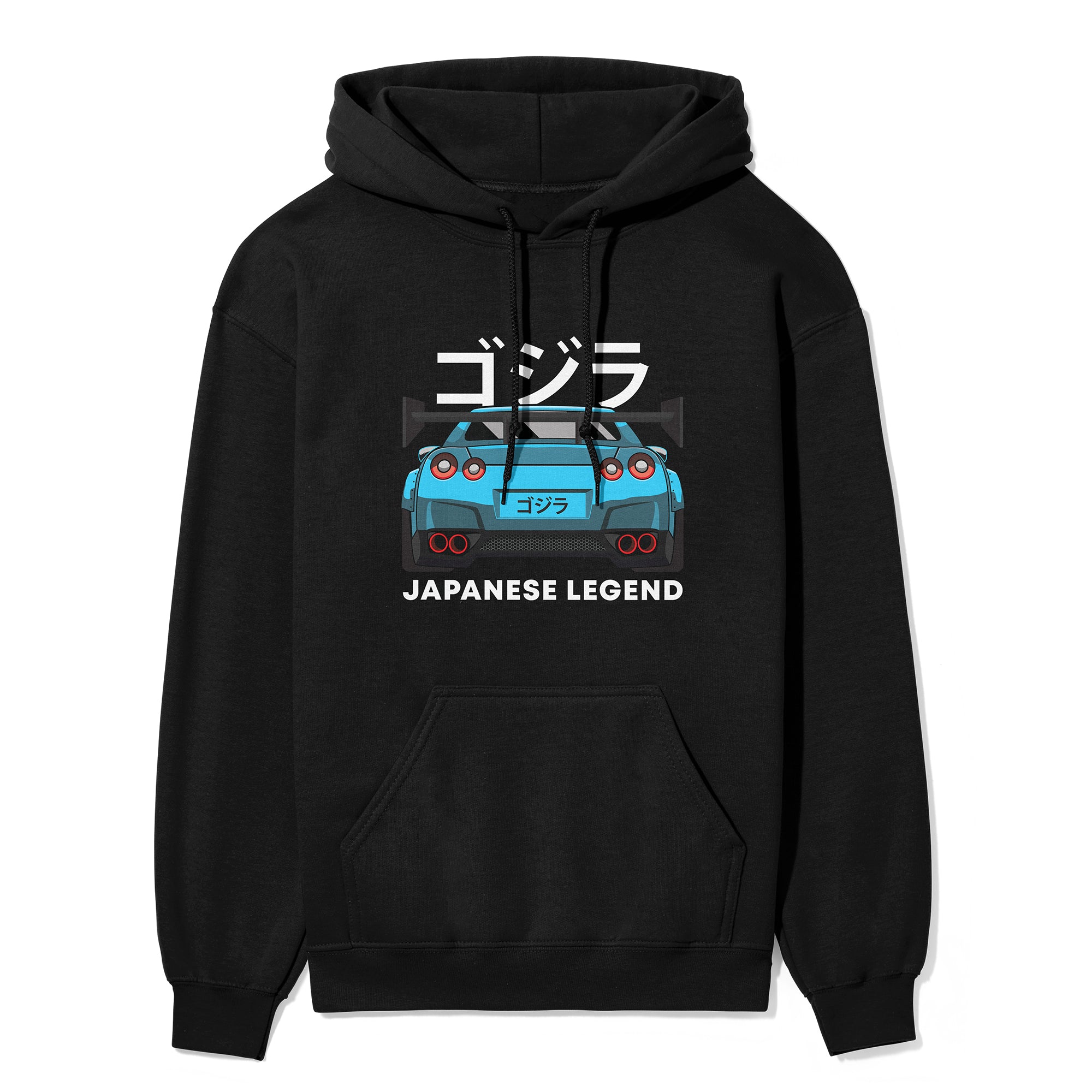 Nissan Skyline GTR R35 - Car Hoodie - Black.