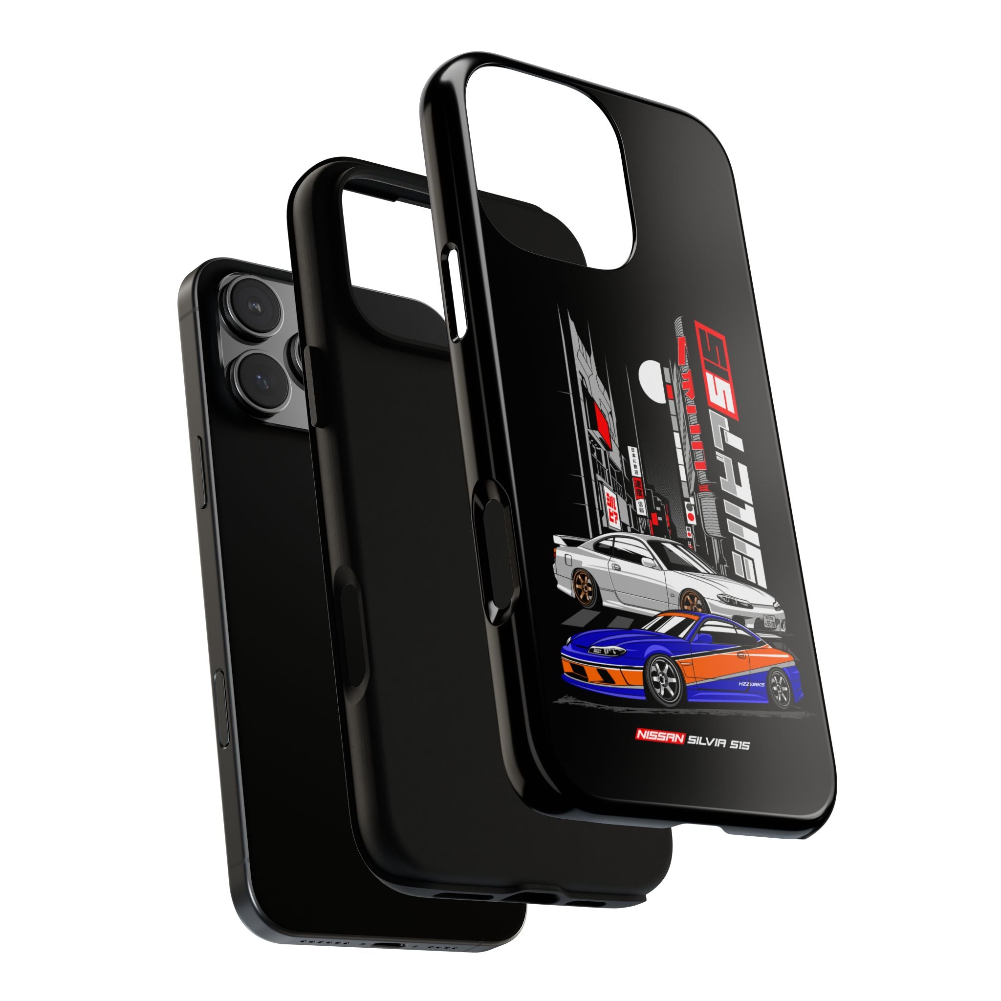 Nissan Silvia S15 phone case for iPhone models.