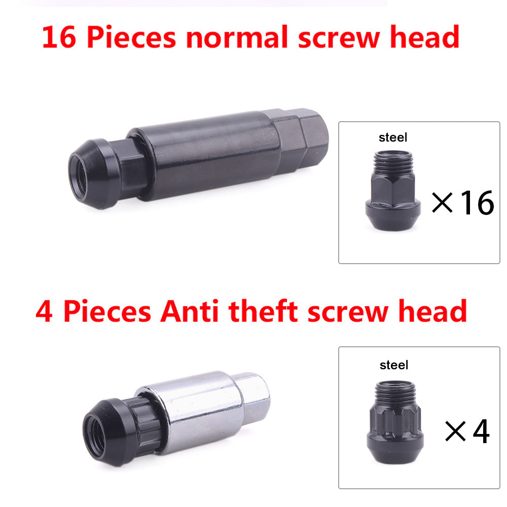 RAYS Spiked JDM Lug Nuts installation kit.
