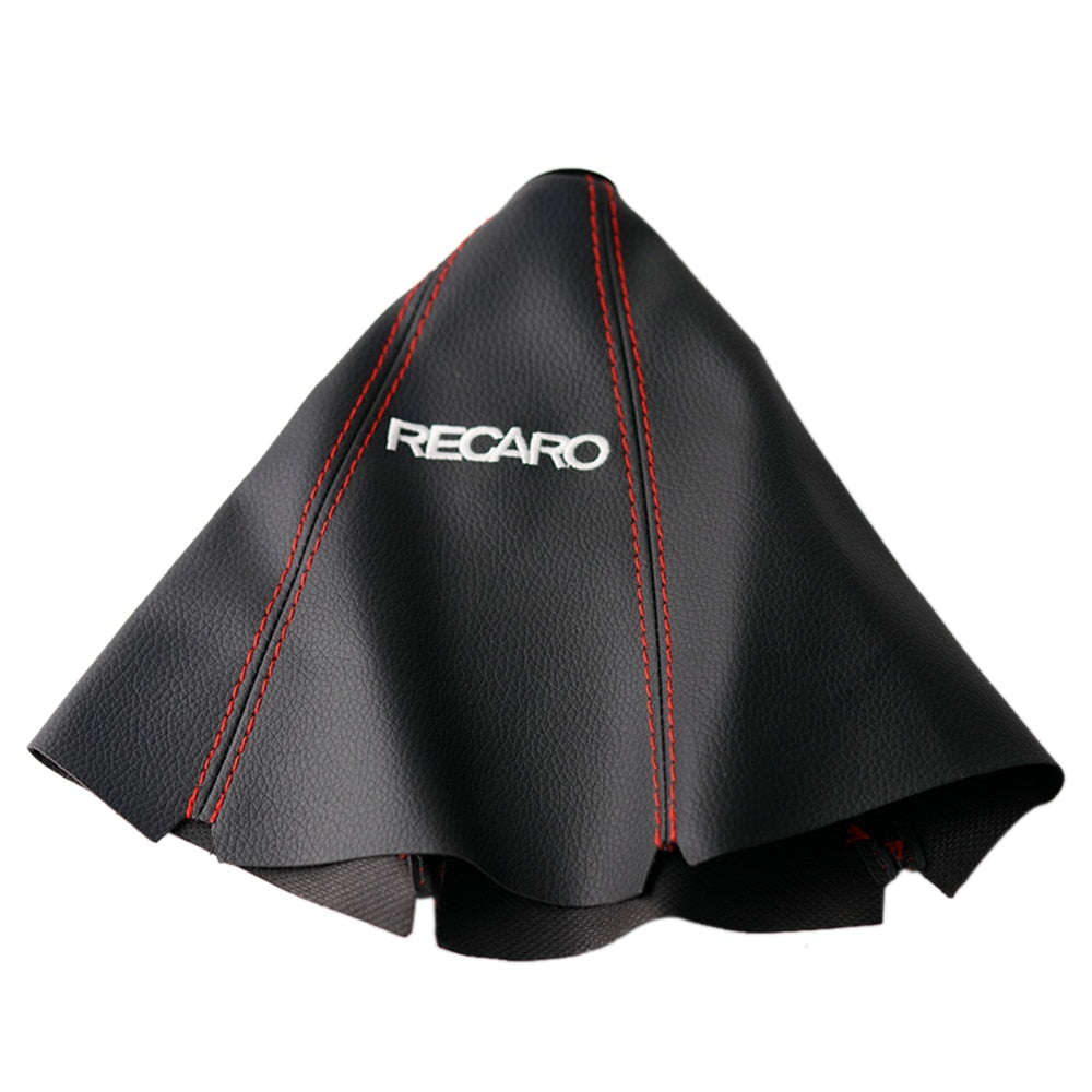 Recaro leather gear shift boot cover.