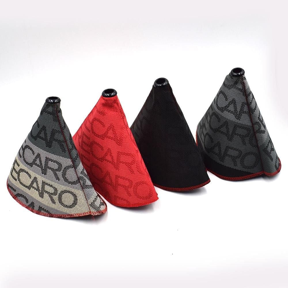 Recaro racing JDM gear shift boot covers in all colors.