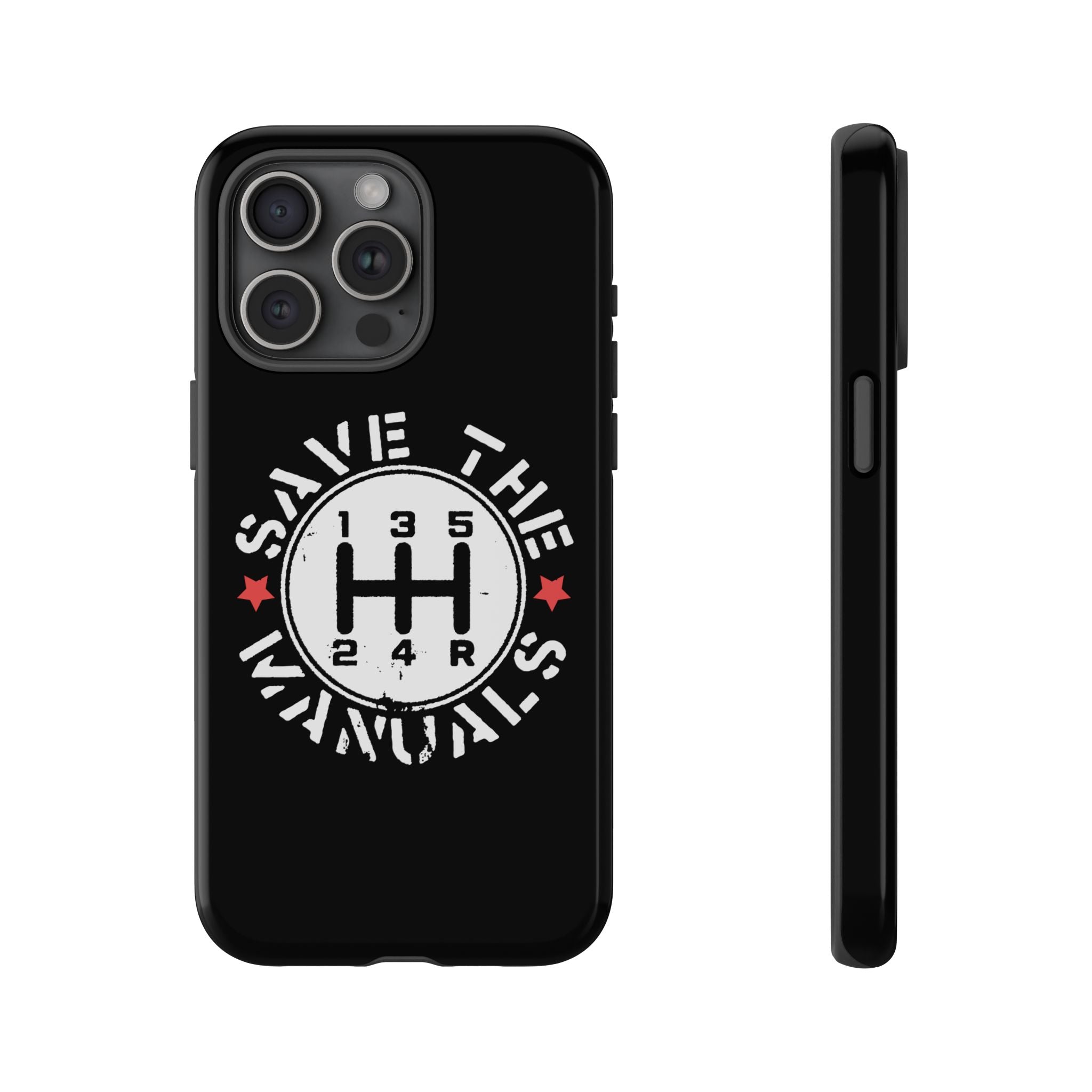 Save The Manuals Phone Case for iPhone 15 Pro Max