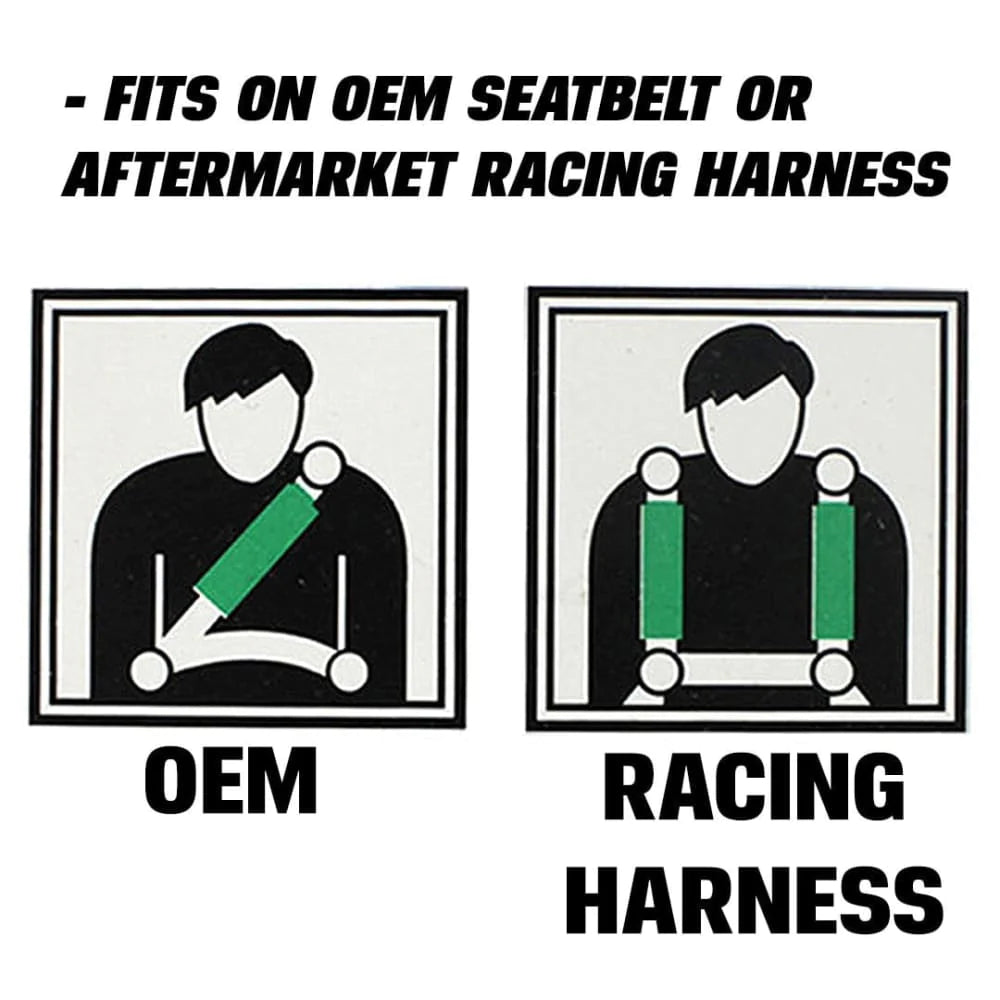 Seatbelt compatibility information.