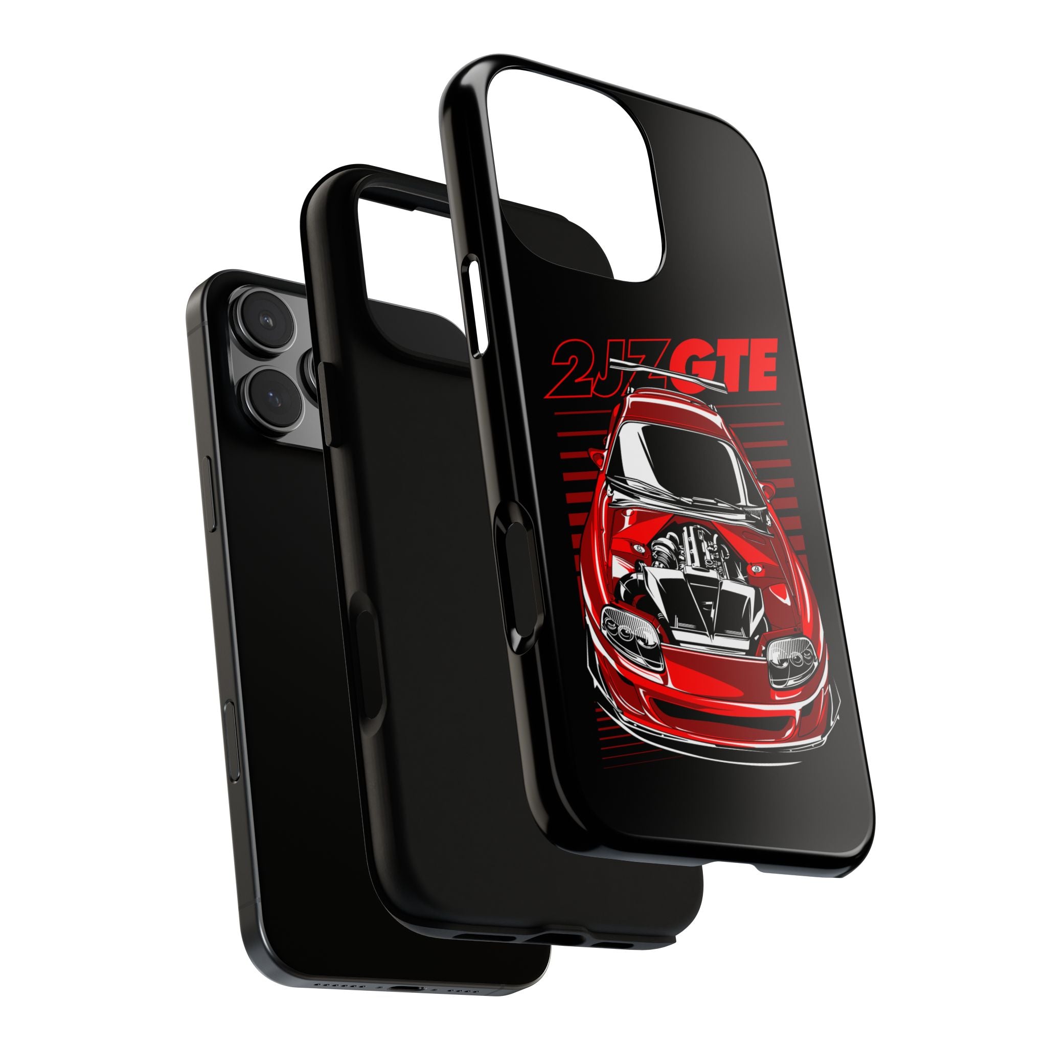 Toyota Supra MKIV 2JZ GTE phone case for iPhone models.