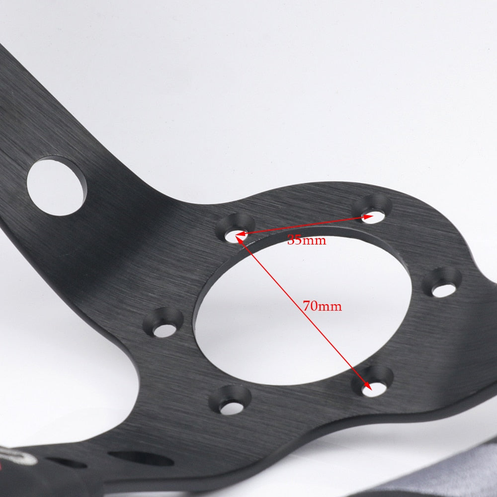 Vertex Deep Dish Leather Steering Wheel 13 inch.