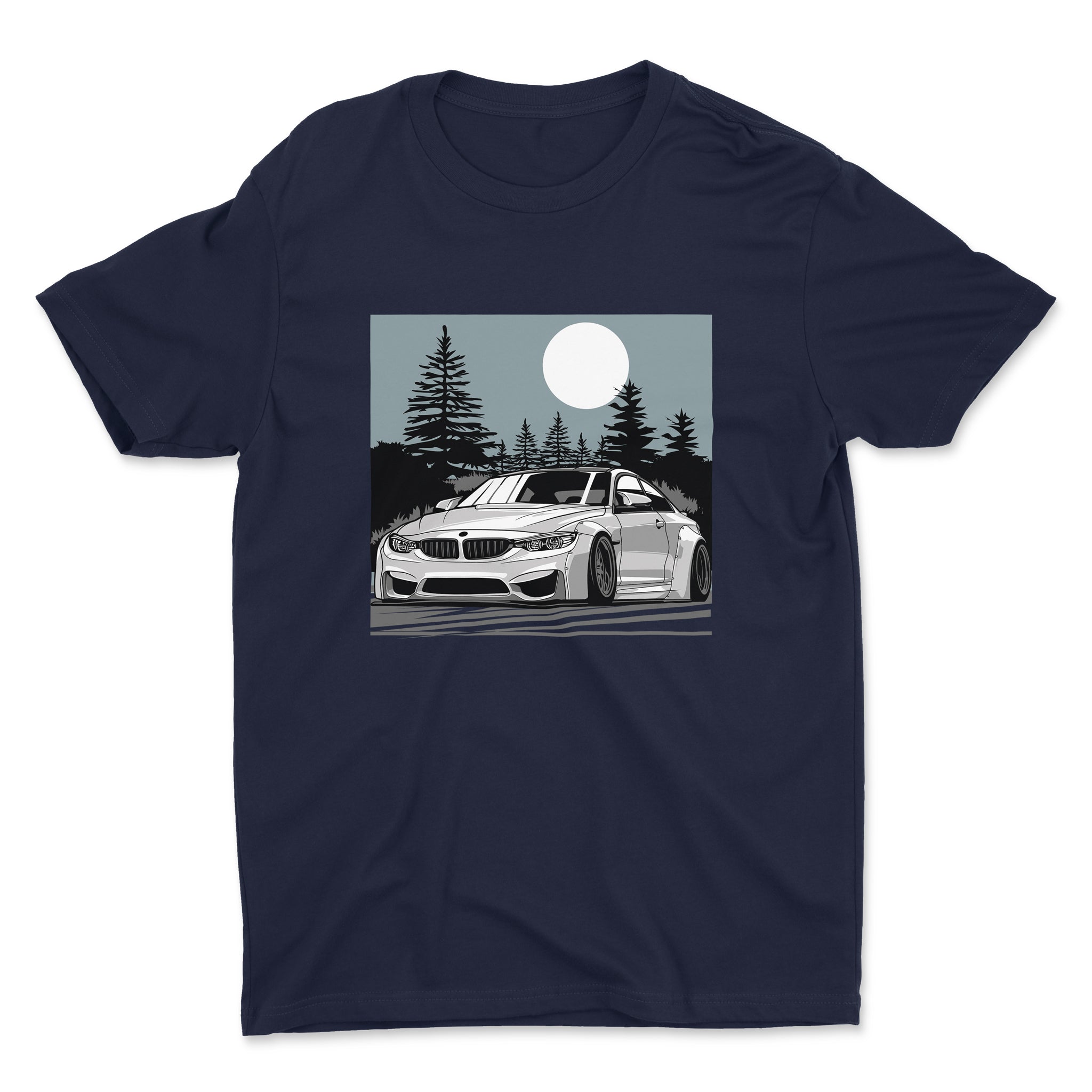 BMW M4 - Car T-Shirt - Navy